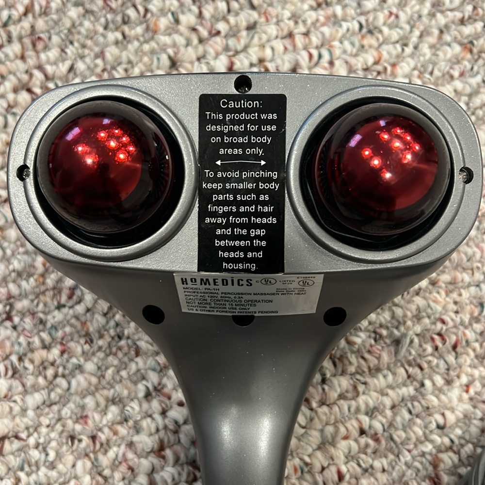 HoMedics Therapist Select Ultra Professional Percussion Massager with Heat - Picture 5 of 7